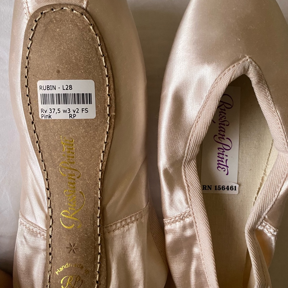 Russian Rubin Pointe shoes